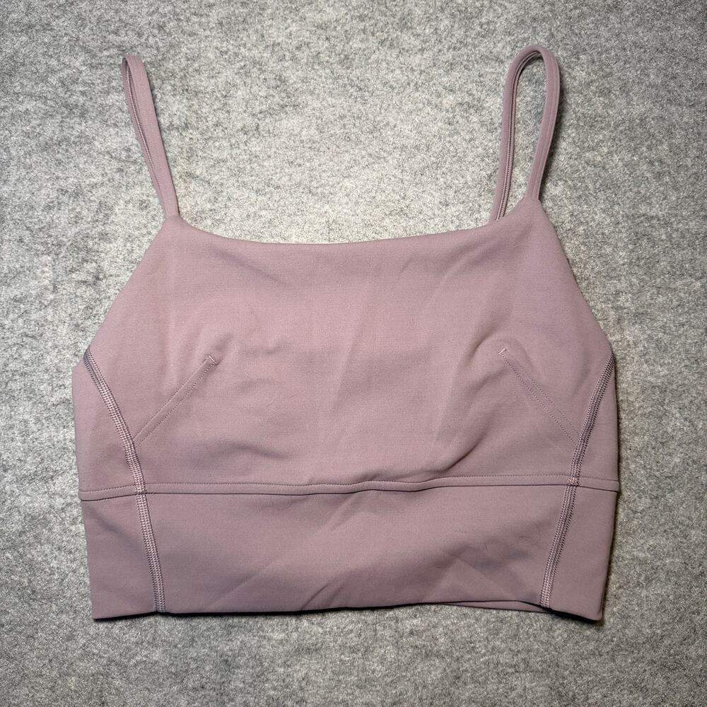 Lululemon Women Size 6 Sporty Purple Athletic Sports Bra